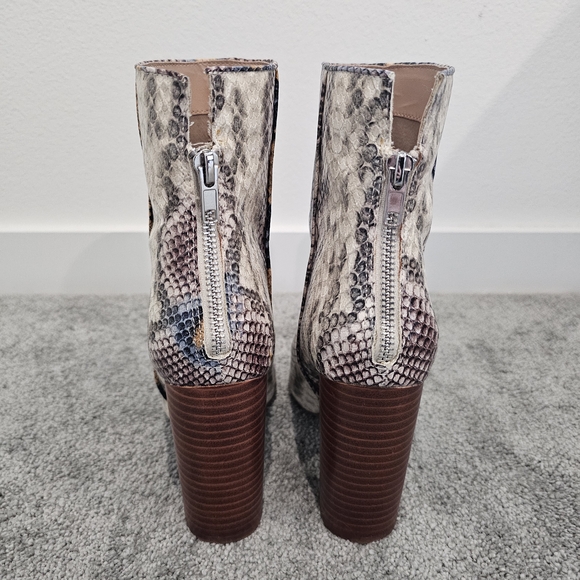 Steve Madden Trista Multi-color Snake Booties - Picture 5 of 7